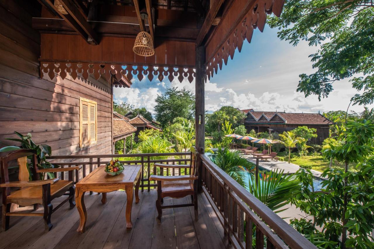 Phum Khmer Lodge Siem Reap Exterior foto