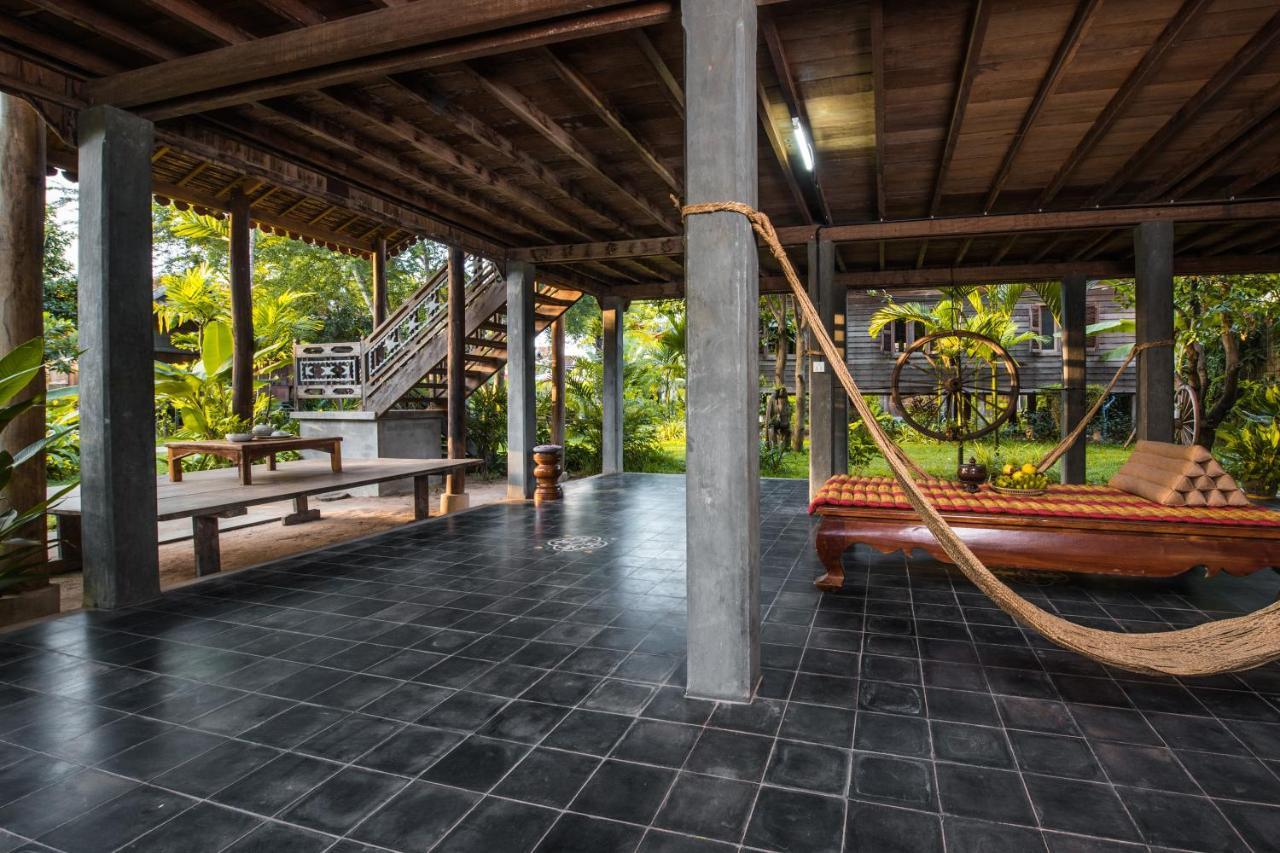 Phum Khmer Lodge Siem Reap Exterior foto