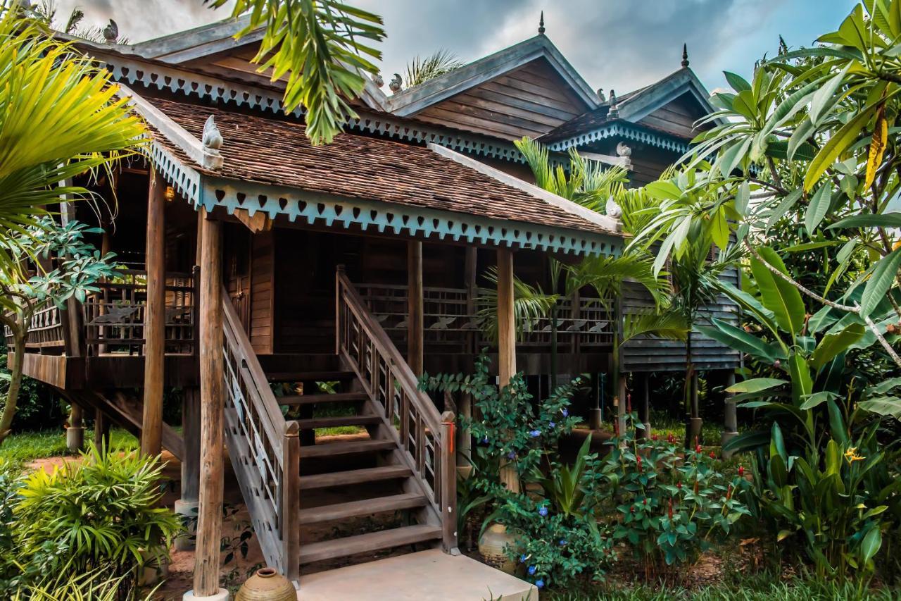 Phum Khmer Lodge Siem Reap Exterior foto