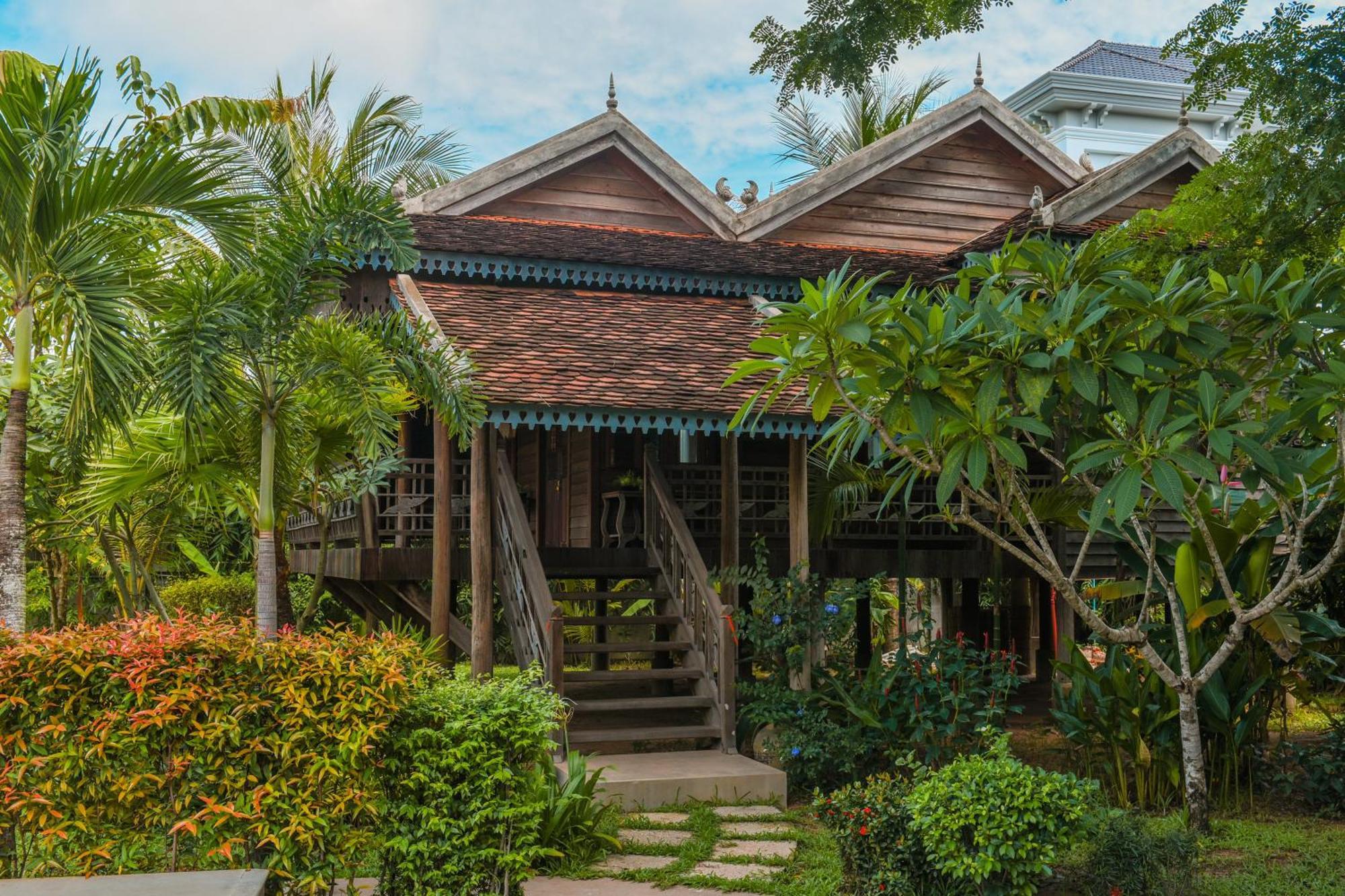 Phum Khmer Lodge Siem Reap Exterior foto