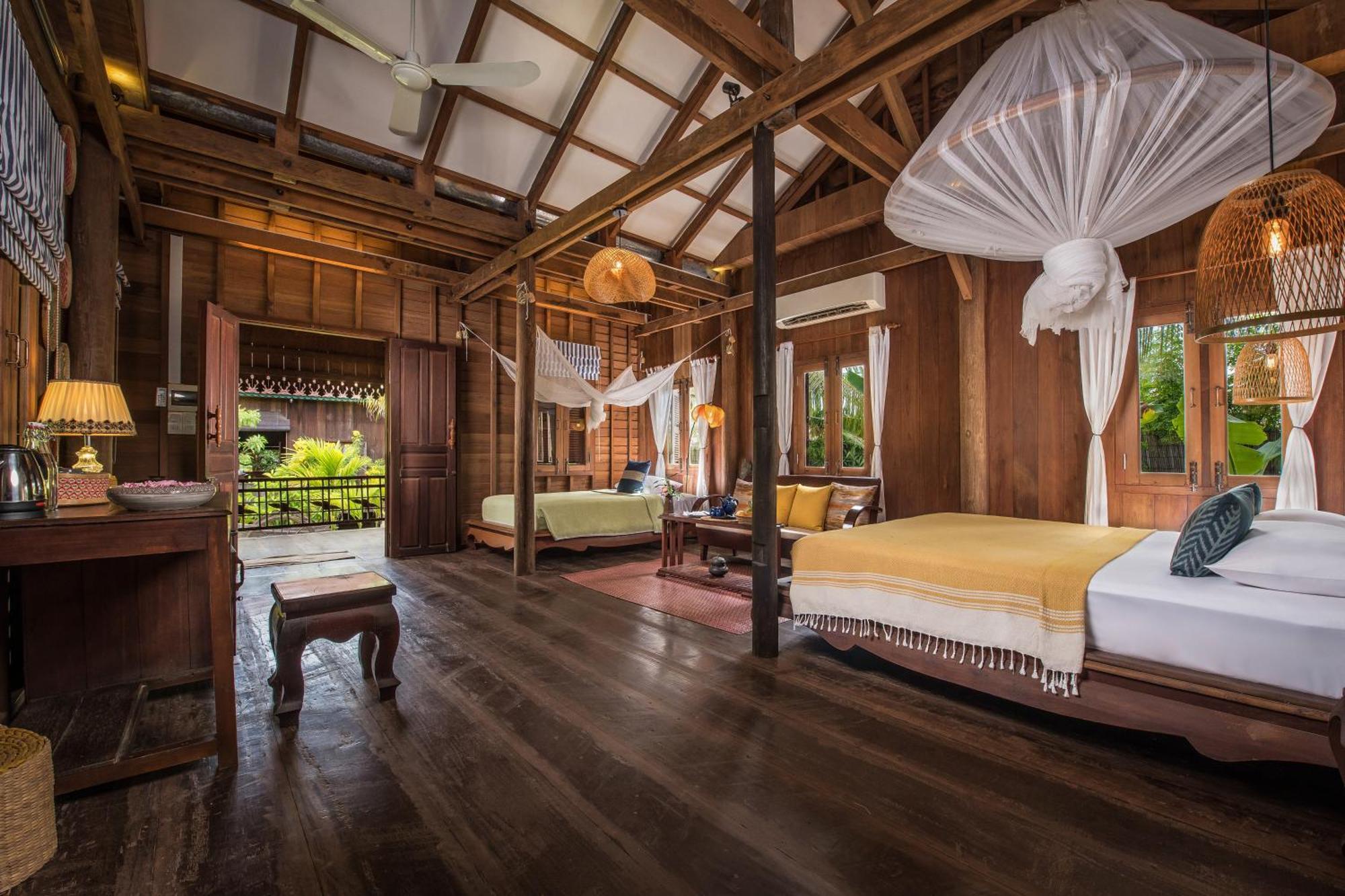 Phum Khmer Lodge Siem Reap Exterior foto