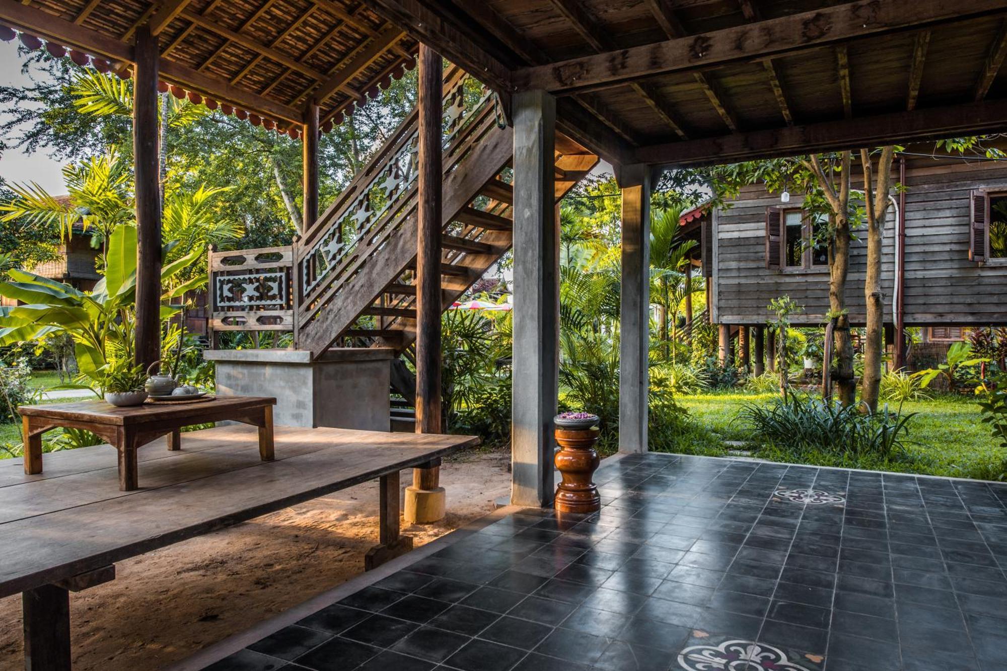 Phum Khmer Lodge Siem Reap Exterior foto