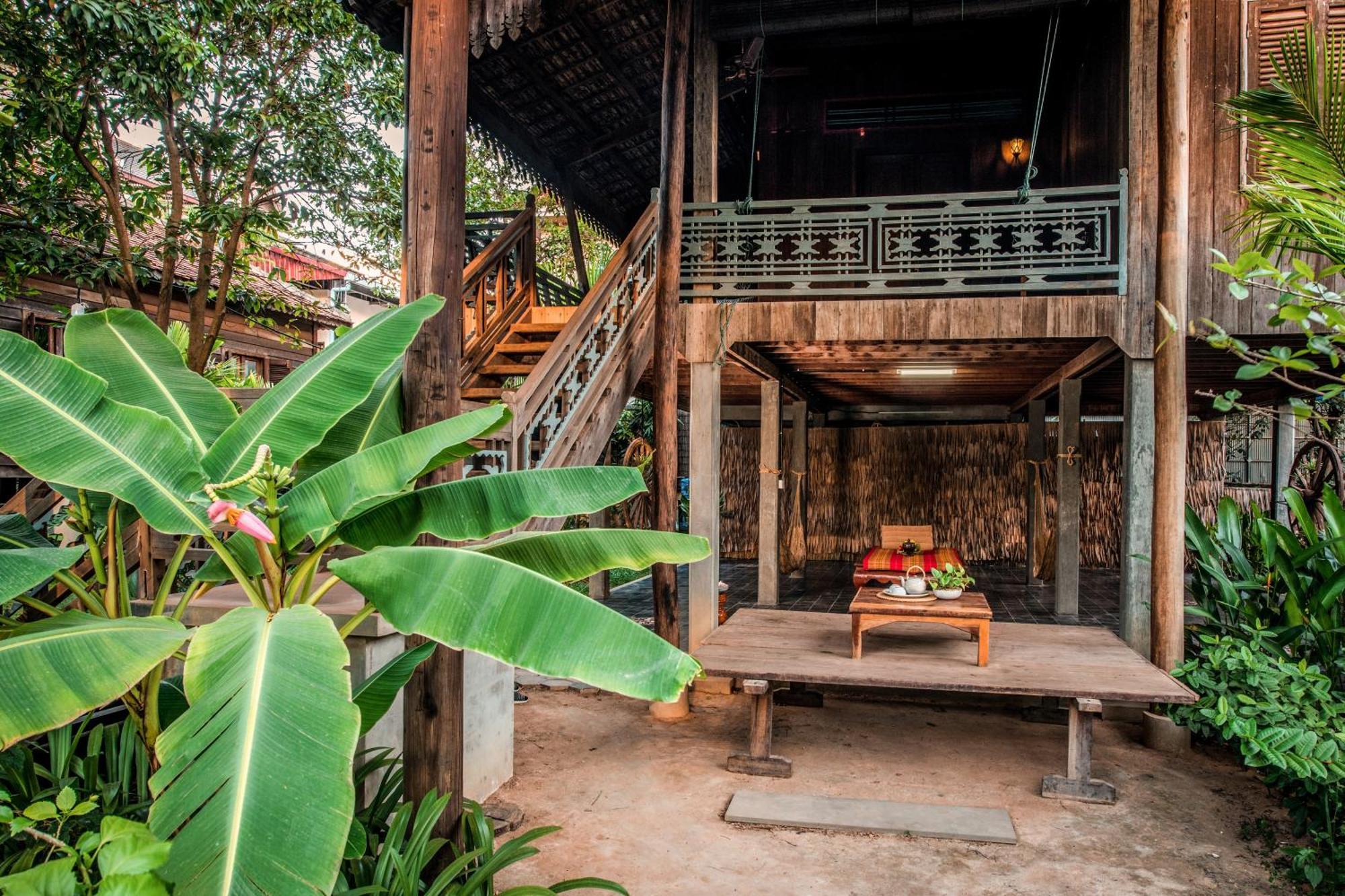 Phum Khmer Lodge Siem Reap Exterior foto